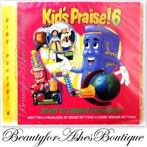 Psalty's Kids Praise 6 Worship Childrens Singalong Heart to Change the World CD